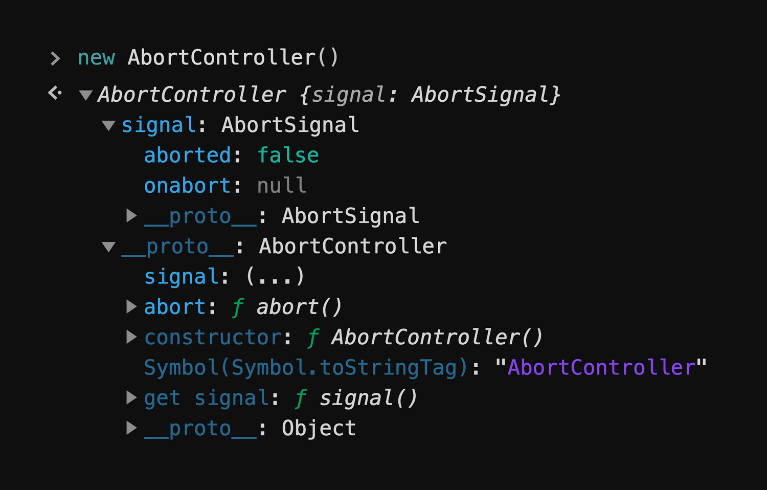 Abort controller in the devtool